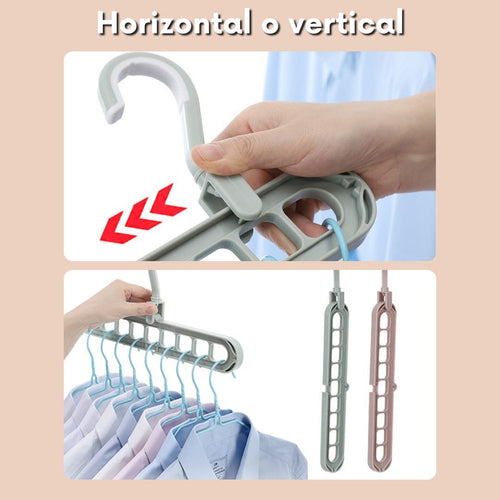 Percha 9 en 1 - Pack de 5